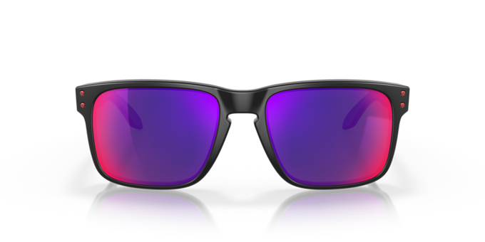 Sunglasses Oakley Holbrook Matte Black/Positive Red Iridium - 2023