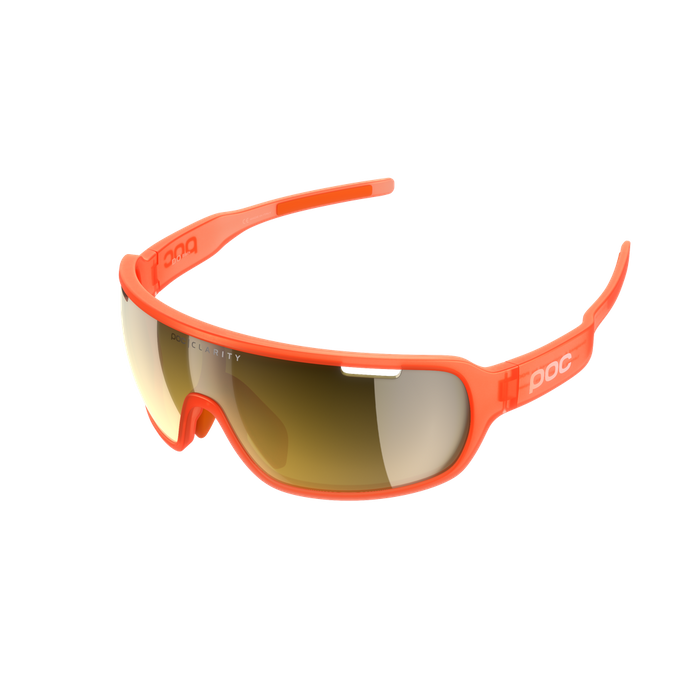 Sunglasses POC Do Blade Fluorescent Orange Translucent - 2024/25