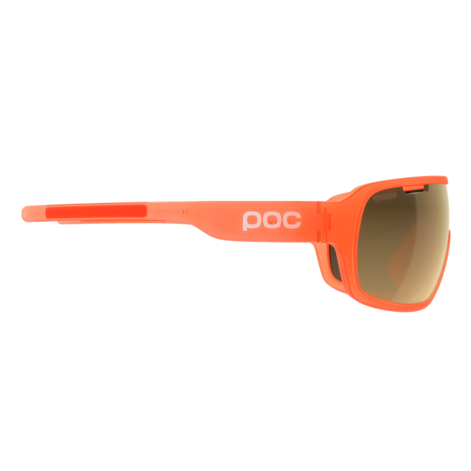 Sunglasses POC Do Blade Fluorescent Orange Translucent - 2024/25