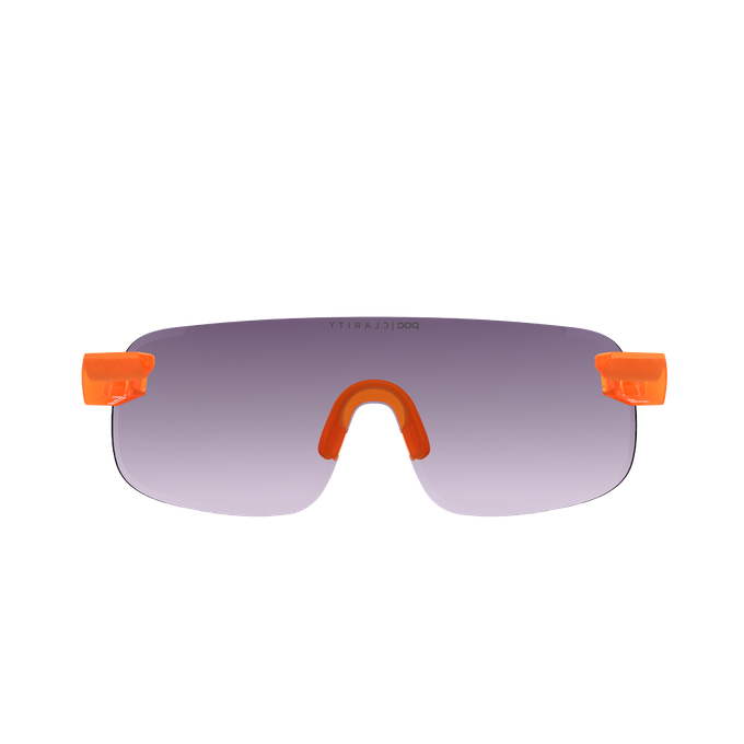 Sunglasses POC Elicit Fluorescent Orange Translucent - 2024/25