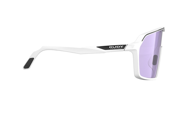 Sunglasses Rudy Project SPINSHIELD WHITE MATTE - Impactx™ Photochromic 2 Laser Purple