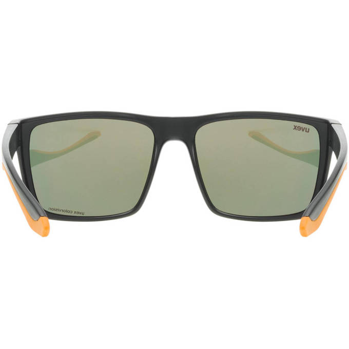 Sunglasses Uvex Lgl 50 CV Black Mat/Mirror Champagner - 2023