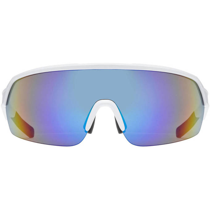 Sunglasses Uvex Sportstyle 227 White Mat/Mirror Blue - 2023