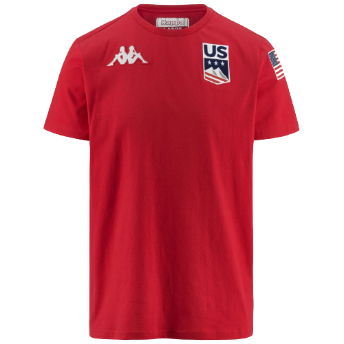 T-Shirt Kappa Eestessi US Red - 2023/24