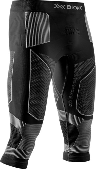 Thermal underwear X-Bionic Energy Accumulator Light Pants 3/4 Men Black/Light Grey - 2024/25