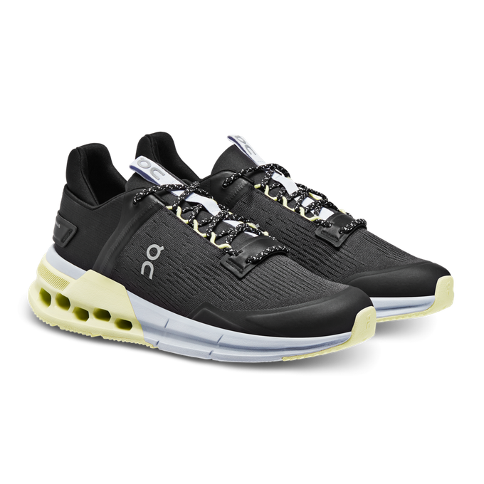 Women shoes On Running Cloudnova Flux Black/Hay