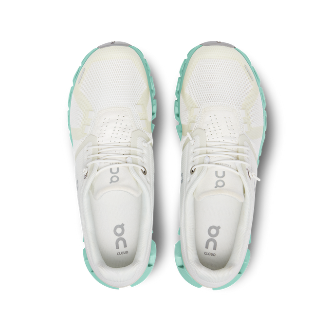 Women's shoes On Running Cloud 5 Undyed-white/Creek