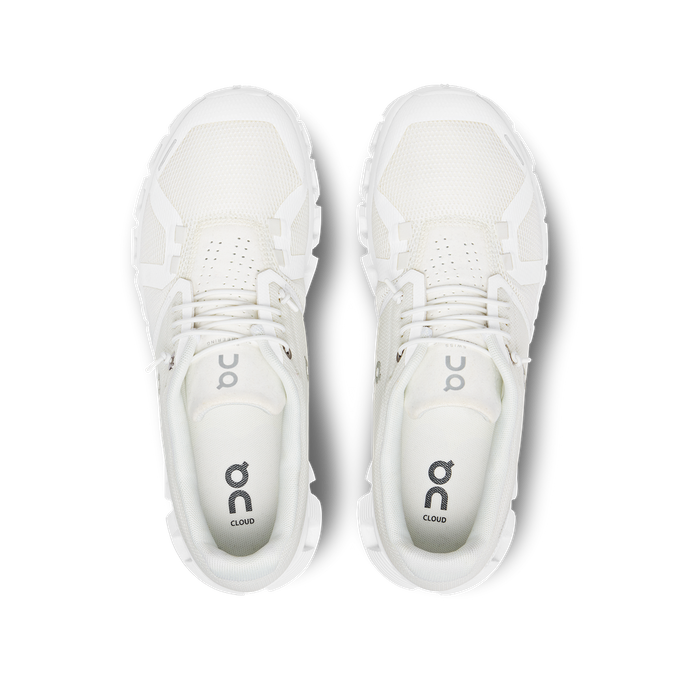 Women's shoes On Running Cloud 5 Undyed-white/White