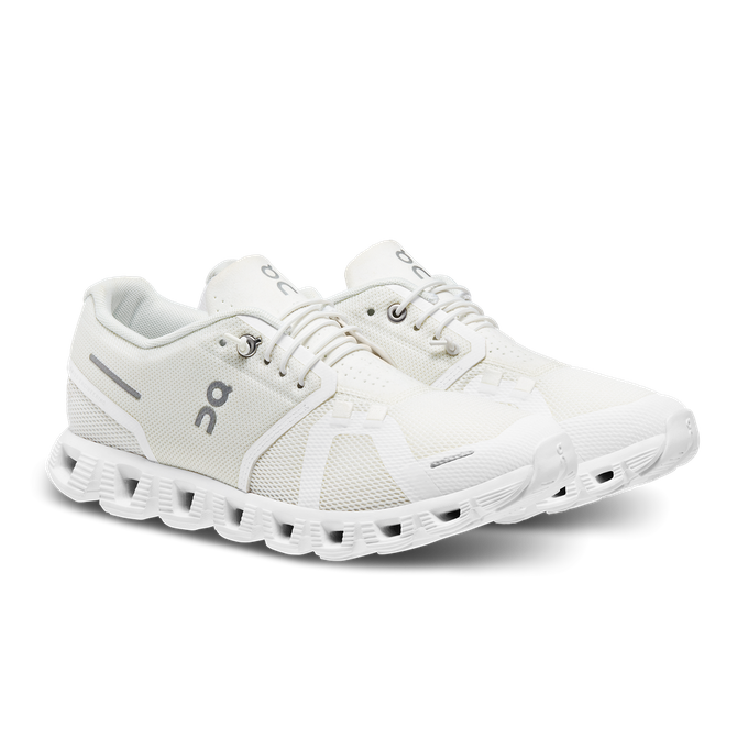 Women's shoes On Running Cloud 5 Undyed-white/White