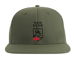 Cap Van Deer Classic Flat Cap Khaki - 2024/25