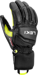 Gloves LEKI Griffin Pro 3D Black/Neon - 2024/25