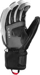 Gloves LEKI Griffin Pro 3D White/Black - 2023/24