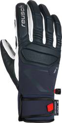 Gloves REUSCH Alexis Pinturault Dress Blue/Grey Camo - 2022/23