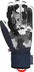 Gloves REUSCH Alexis Pinturault Dress Blue/Grey Camo - 2022/23