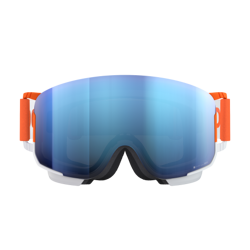 Goggles POC Nexal Mid Clarity Comp Fluorescent Orange/Hydrogen White/Spektris Blue - 2022/23