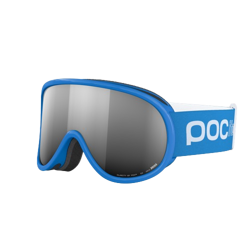 Goggles POC Pocito Retina Fluorescent Blue/Partly Sunny Silver - 2024/25