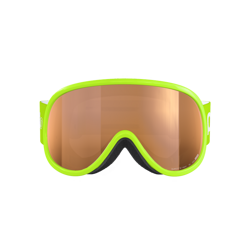 Goggles POC Pocito Retina Fluorescent Yellow/Green/Partly Sunny Light Orange - 2024/25