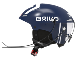 Helmet Briko Slalom EPP France Shiny Tangaroa Blue/White - 2023/24