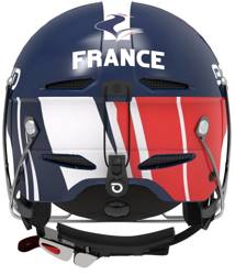 Helmet Briko Slalom EPP France Shiny Tangaroa Blue/White - 2023/24