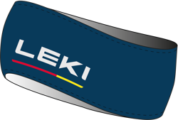 LEKI 4-Season Headband Blue/White - 2022