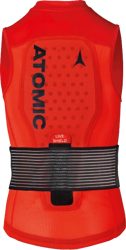 Protector Atomic Live Shield Vest JR Red - 2024/25