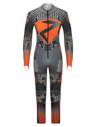 Racesuit Ziener RCE Racesuit Black Foggy Print Orange Pop - 2024/25