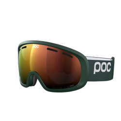 Ski goggles POC Fovea Mid Pargasite Green/Partly Sunny Orange - 2024/25