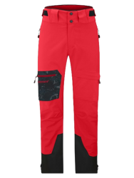 Ski pants Ziener Tewes Full-Zip Man Red Black Foggy - 2024/25