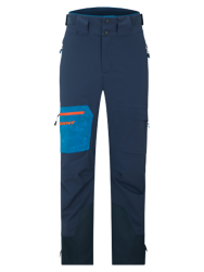 Ski pants Ziener Tewes Full-Zip Teamwear Lady Blue Foggy Print Dark Navy - 2024/25