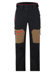 Ski pants Ziener Tewes Full-Zip Teamwear Lady Walnut Red - 2024/25