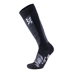 Ski socks UYN Ski All Mountain Man Black/White - 2024/25