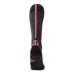 Ski socks UYN Woman Ski One Merino Anthracite/Pink - 2024/25