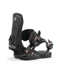 Snowboard Bindings Union Trilogy Black - 2024/25