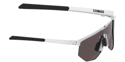 Sunglasses BLIZ Hero White Matt Frame/Brown with Pink Lenses