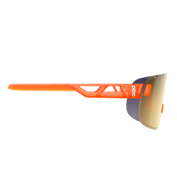 Sunglasses POC Elicit Fluorescent Orange Translucent - 2024/25