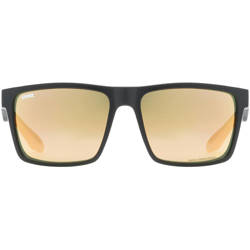 Sunglasses Uvex Lgl 50 CV Black Mat/Mirror Champagner - 2023