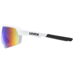 Sunglasses Uvex Sportstyle 227 White Mat/Mirror Blue - 2023