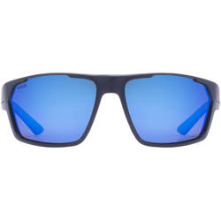 Sunglasses Uvex Sportstyle 233 P Deep Space Mat/Mirror Blue - 2023