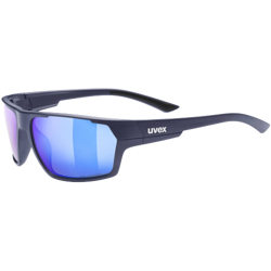 Sunglasses Uvex Sportstyle 233 P Deep Space Mat/Mirror Blue - 2023