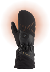 Therm-ic Ultra Heat Boost Gloves Mitt Women Black - 2024/25