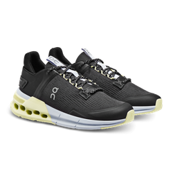 Women shoes On Running Cloudnova Flux Black/Hay