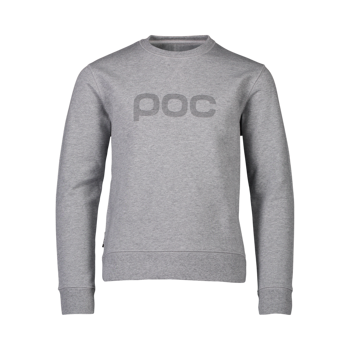 Bluse POC Crew Jr Grey Melange - 2024/25