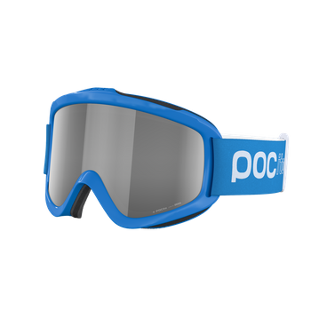 Brille POC POCito Iris Fluorescent Blue/Partly Sunny Silver - 2024/25