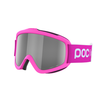 Brille POC POCito Iris Fluorescent Pink/Partly Sunny Silver - 2024/25