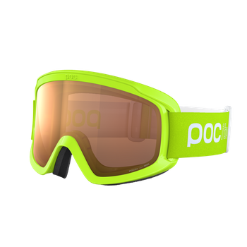 Brille POC POCito Opsin Fluorescent Yellow/Green/Partly Sunny Light Orange - 2024/25