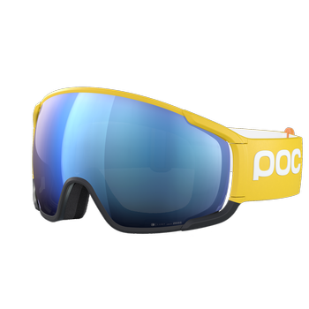 Brille POC Zonula Clarity Comp Aventurine Yellow/Uranium Black/Spektris Blue - 2022/23