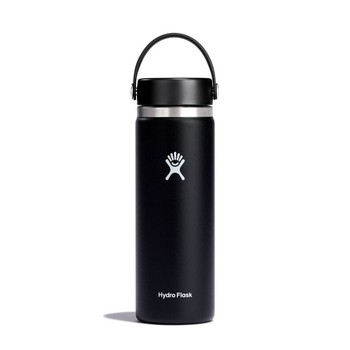 HYDRO FLASK 20 OZ Wide Mouth 2.0 Flex Cap Black