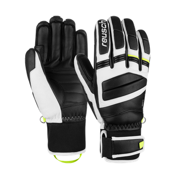 Handschuhe Reusch Master Pro Black/White/Safety Yellow - 2024/25