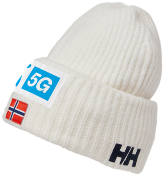 Hut Helly Hansen Soft Rib Beanie Snow NSF - 2024/25