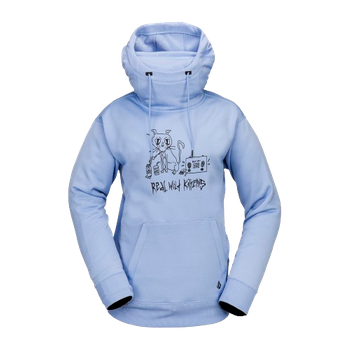 Kapuzenpullover Volcom Hydro Riding Hoodie Crystal Blue - 2024/25